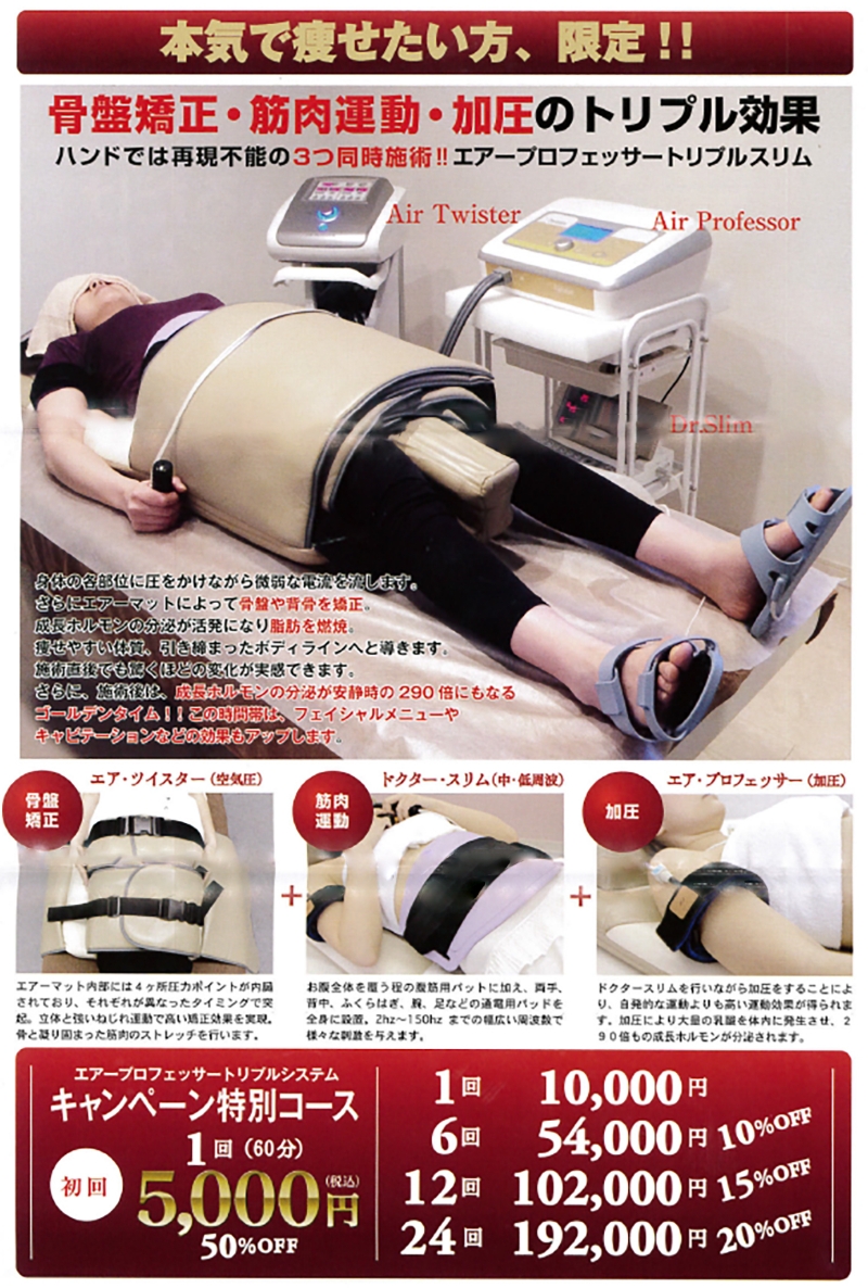 エアープロフェッサーの様子